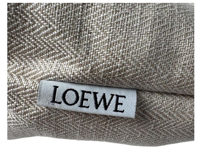 Borsa Tote Loewe Anagram Cutout da donna Bianco - vista 7