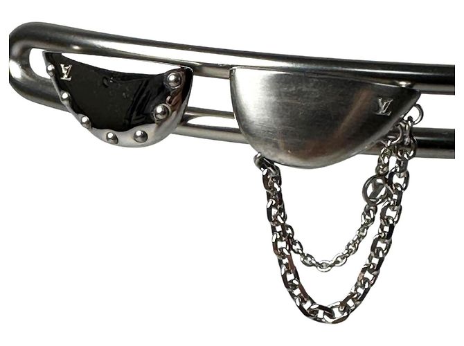 Orecchini a lobo in argento Louis Vuitton - vista 2