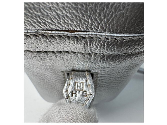 Hermès Borsa Hermes Mini Plume 20 Olympic Limited Edition Argento - vista 10