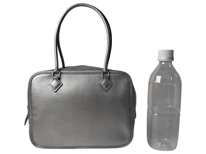 Hermès Borsa Hermes Mini Plume 20 Olympic Limited Edition Argento - vista 12