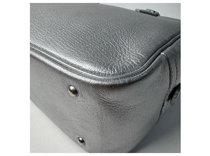Hermès Borsa Hermes Mini Plume 20 Olympic Limited Edition Argento - vista 14