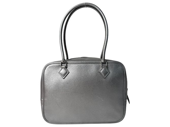Hermès Borsa Hermes Mini Plume 20 Olympic Limited Edition Argento - vista 2