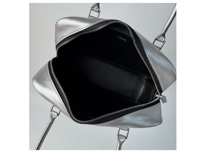 Hermès Borsa Hermes Mini Plume 20 Olympic Limited Edition Argento - vista 7