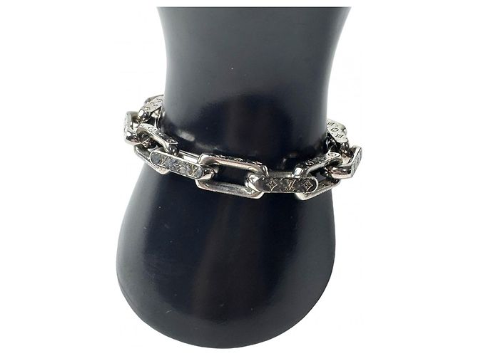 Bracciale a catena collana Monogram Louis Vuitton Argento - vista 2