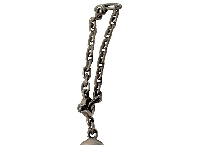 Hermès Portachiavi con ciondolo a forma di coltello Hermes Argento - vista 4