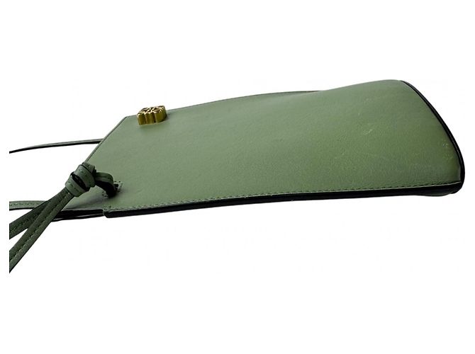 Borsa a Spalla Loewe LOEWE Dice Pocket Verde - vista 5