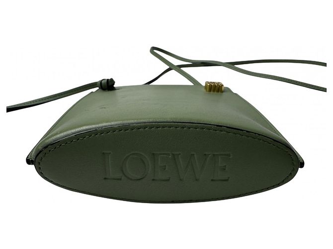 Borsa a Spalla Loewe LOEWE Dice Pocket Verde - vista 6