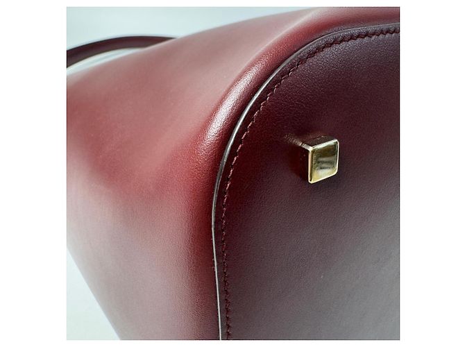 Borsa a una spalla Cartier Must Bordeaux Bordò - vista 13