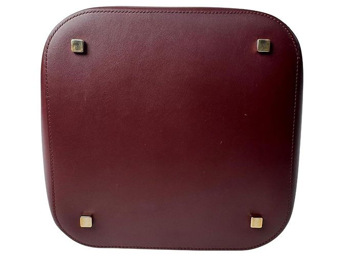 Borsa a una spalla Cartier Must Bordeaux Bordò - vista 5