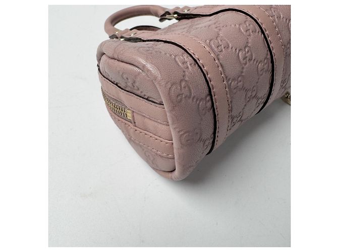 Charm per borsa in pelle rosa Gucci GG Blooms - vista 10