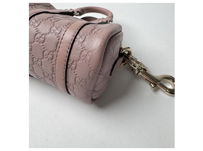 Charm per borsa in pelle rosa Gucci GG Blooms - vista 11
