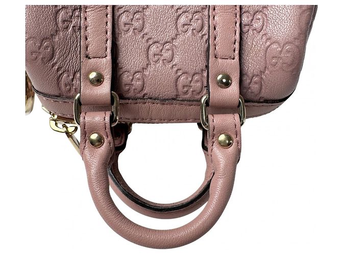 Charm per borsa in pelle rosa Gucci GG Blooms - vista 6