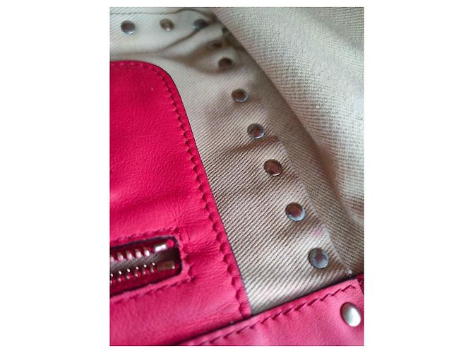 Borsa Tote Valentino Garavani Rockstud in pelle piccola, rossa - vista 10