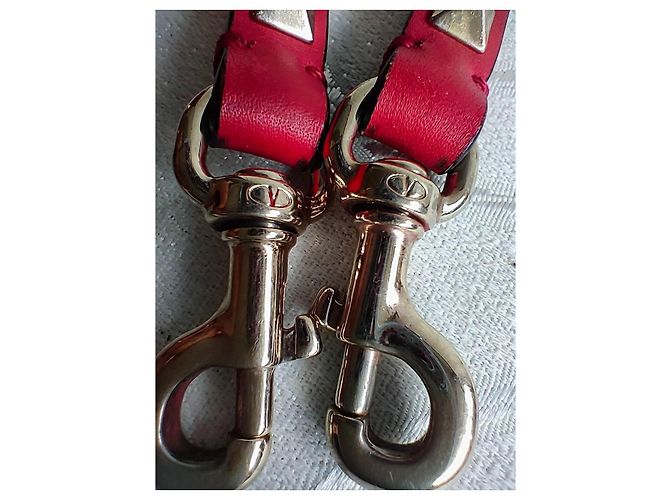 Borsa Tote Valentino Garavani Rockstud in pelle piccola, rossa - vista 15