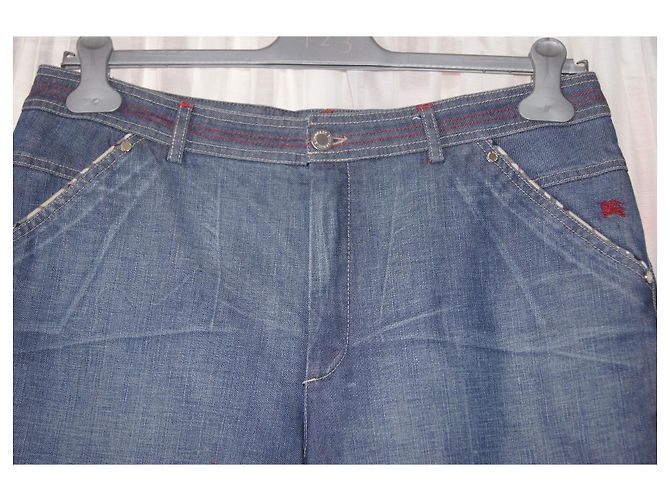Shorts vaqueros Burberry Azul - vista 5