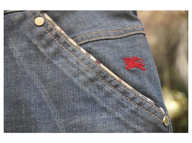 Shorts vaqueros Burberry Azul - vista 6