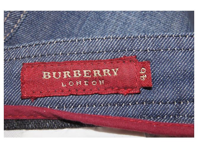 Shorts vaqueros Burberry Azul - vista 7