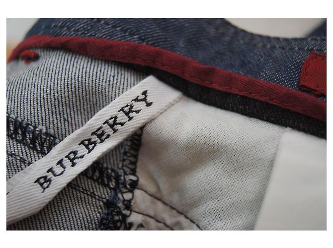 Shorts vaqueros Burberry Azul - vista 8