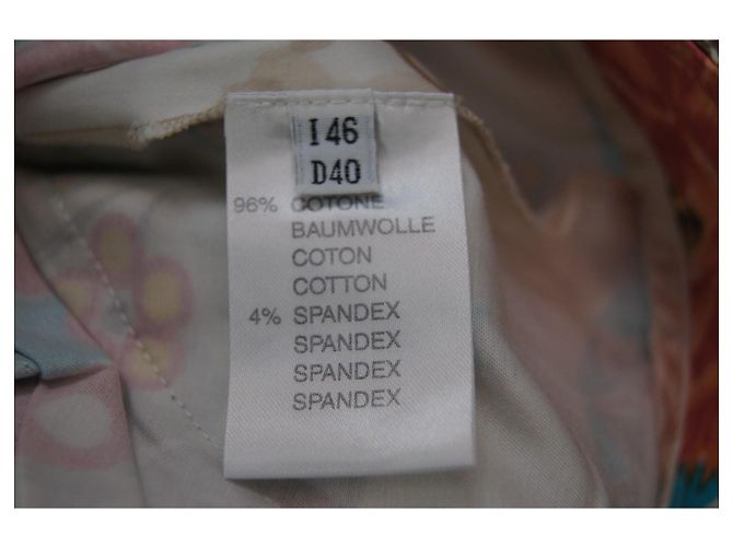 Blumarine Caprihose mit Blumenprint Braun Schwarz Pink Weiß Blau Mehrfarben Grün Orange Gelb - Ansicht 6