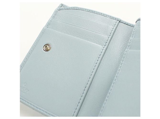 Marmont Portafoglio Bi-Fold Gucci blu - vista 6