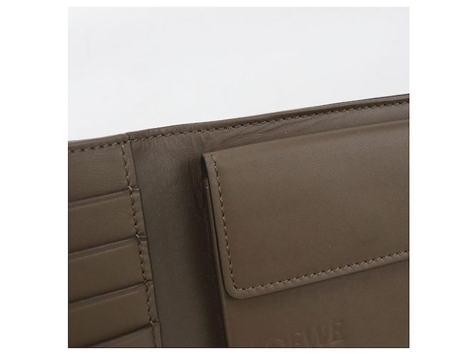 Portafoglio Bifold con scomparto monete Loewe Marrone - vista 5