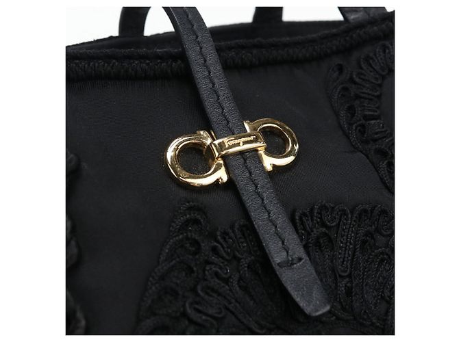 Borsa Tote nera da donna Salvatore Ferragamo Nero - vista 5