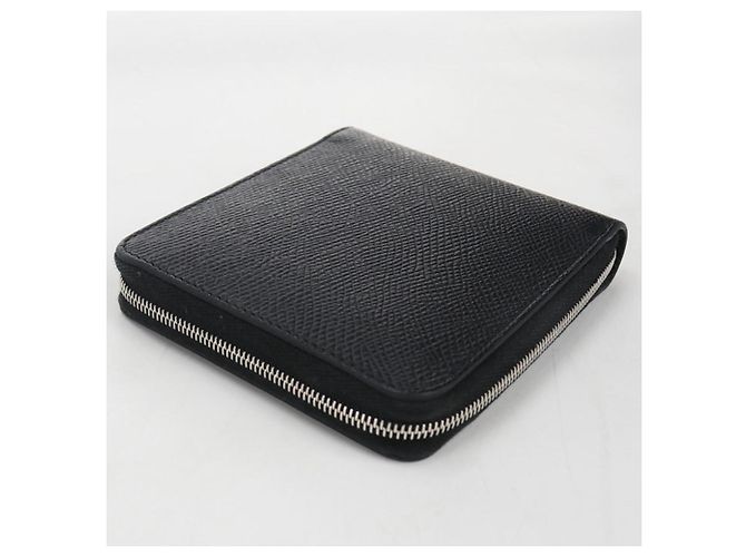 Céline Portafoglio bi-fold in pelle di vitello nero Celine - vista 2