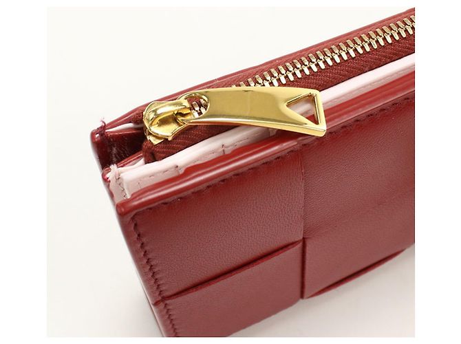 Bottega Veneta Bi-fold Wallet Rot - Ansicht 4
