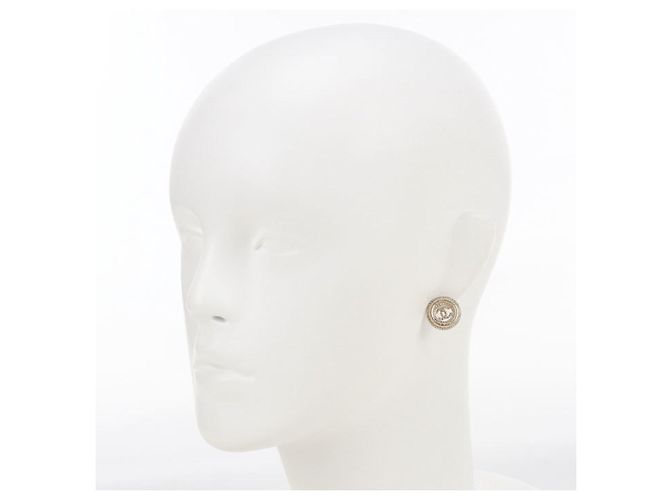 Chanel Coco Mark Gold Stud Ohrringe Golden - Ansicht 6