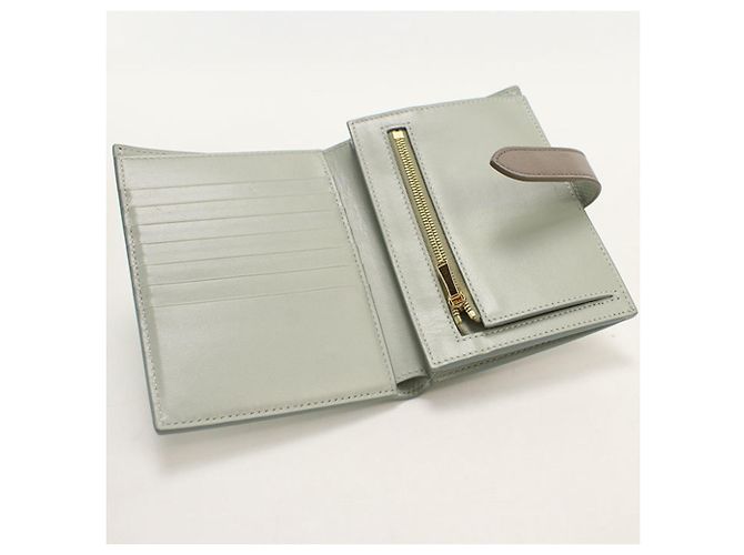 Céline Cartera Bi-Fold Celine Gris Castaño - vista 3