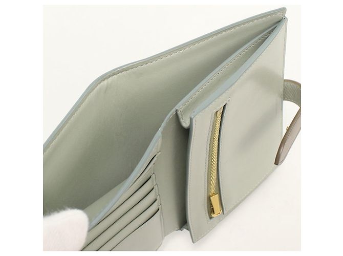 Céline Cartera Bi-Fold Celine Gris Castaño - vista 4