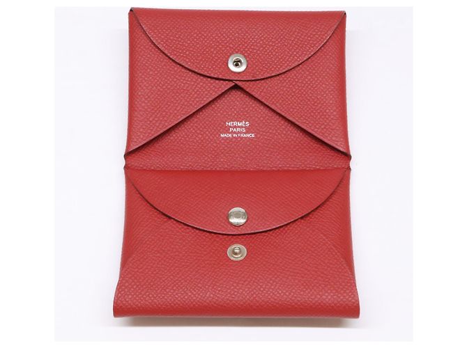 Hermès Monedero Hermes Calvi Duo Epsom - vista 7