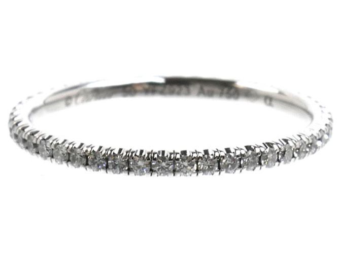 Cartier 18K Weißgold Diamantring - Ansicht 3