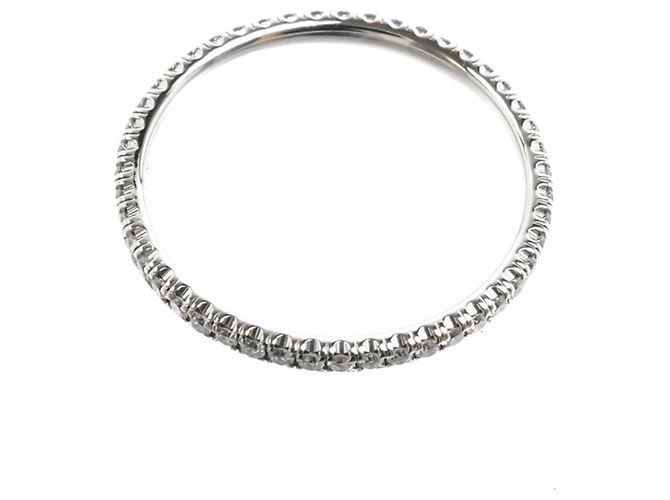 Cartier 18K Weißgold Diamantring - Ansicht 4