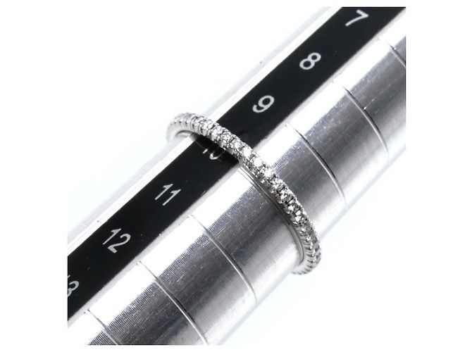 Cartier 18K Weißgold Diamantring - Ansicht 6