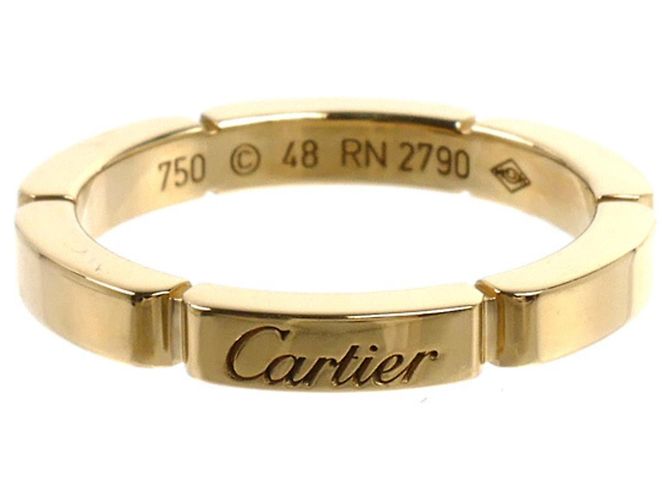 Anello Maillon Panthère in oro giallo 18K Cartier - vista 3