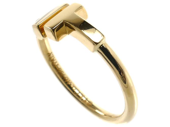 Anello T Wire in oro giallo 18K di Tiffany & Co. - vista 2