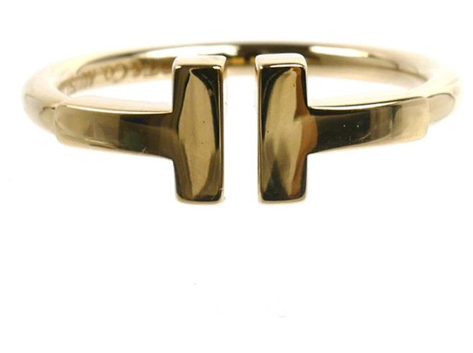 Anello T Wire in oro giallo 18K di Tiffany & Co. - vista 3