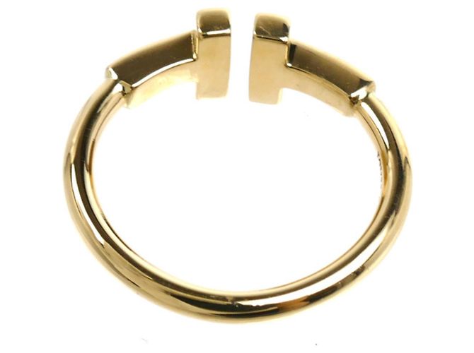 Anello T Wire in oro giallo 18K di Tiffany & Co. - vista 4