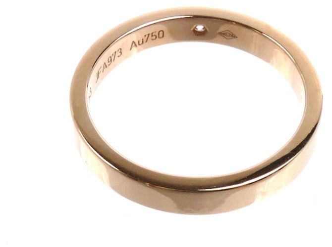 Anello C de Wedding in oro rosa 18K Cartier - vista 4