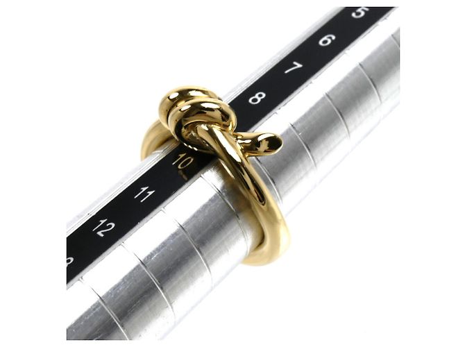 Tiffany & Co. 18K Gelbgold Knoten Doppelreihen Ring - Ansicht 6