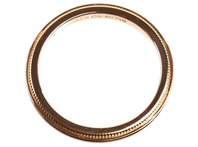 Tiffany & Co Tiffany 18K Roségold Milgrain Ring - Ansicht 4