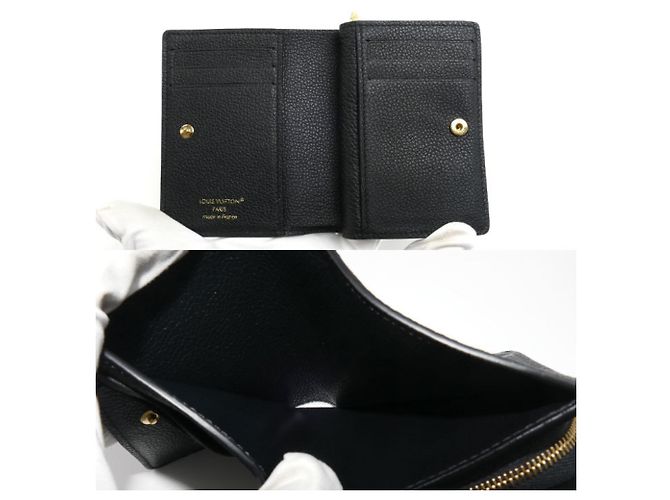 Cartera bi-fold Louis Vuitton Portefeuille Claire Negro - vista 4