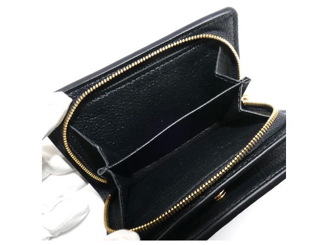 Cartera bi-fold Louis Vuitton Portefeuille Claire Negro - vista 5