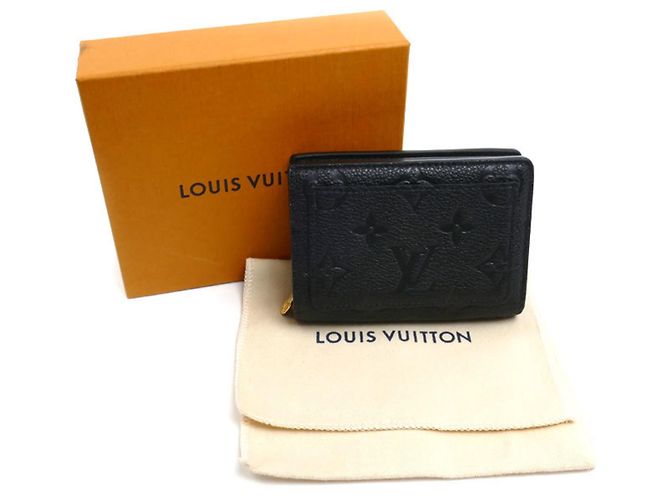 Cartera bi-fold Louis Vuitton Portefeuille Claire Negro - vista 8