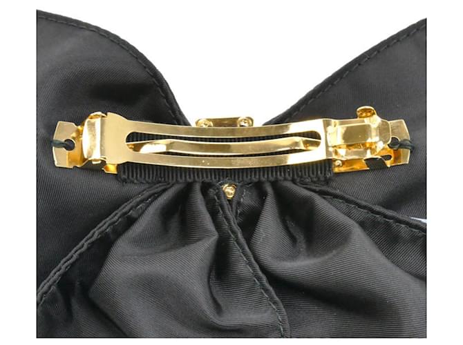 Barrette in poliammide riciclata Prada Nero - vista 4