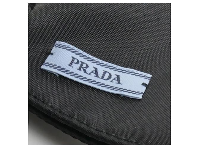 Barrette in poliammide riciclata Prada Nero - vista 5