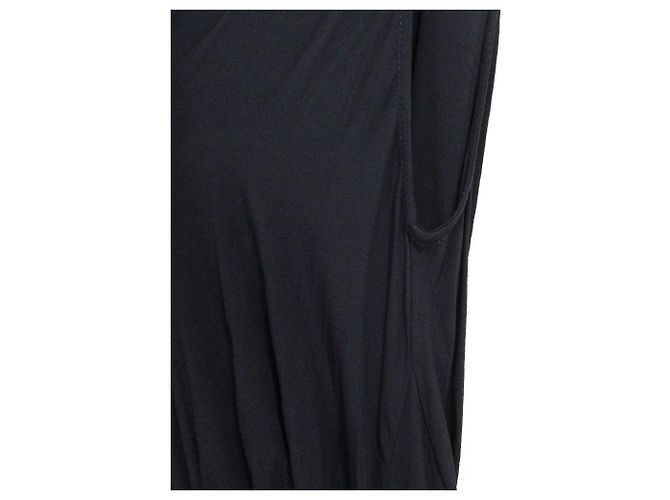 Autre Marque N°21 Gerafftes Kleid Blau Marineblau - Ansicht 5