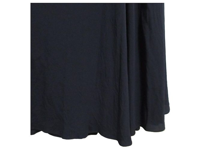 Autre Marque N°21 Gerafftes Kleid Blau Marineblau - Ansicht 8