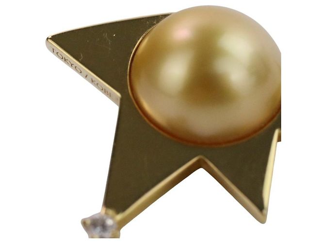 Collana Comet Plus TASAKI in Au750 con perla dorata D'oro - vista 8